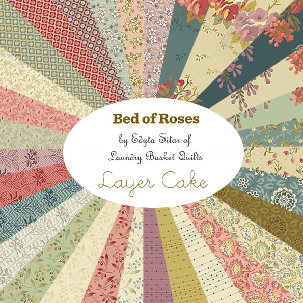 Bed Of Roses by Laundry Bsket Quilts